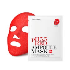 So Natural Восстанавливающая маска с подкисленным ph 5.5 Red Ampoule Mask 30ml