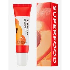 MISSHA Скраб для губ с абрикосом Super Food Lip Scrub Apricot