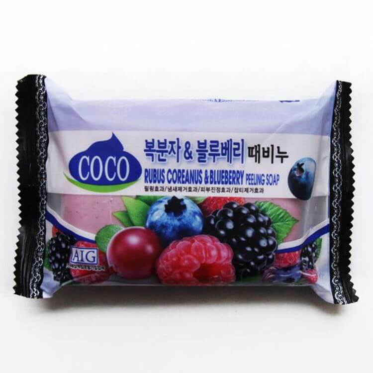 Sungwon Мыло Coco Acai Berry Massage Soap