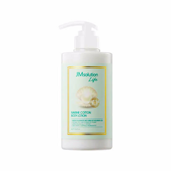 Jmsolution Лосьон для тела с морской водой и экстрактом жемчуга Life Marine Cotton Body Lotion 500 мл.