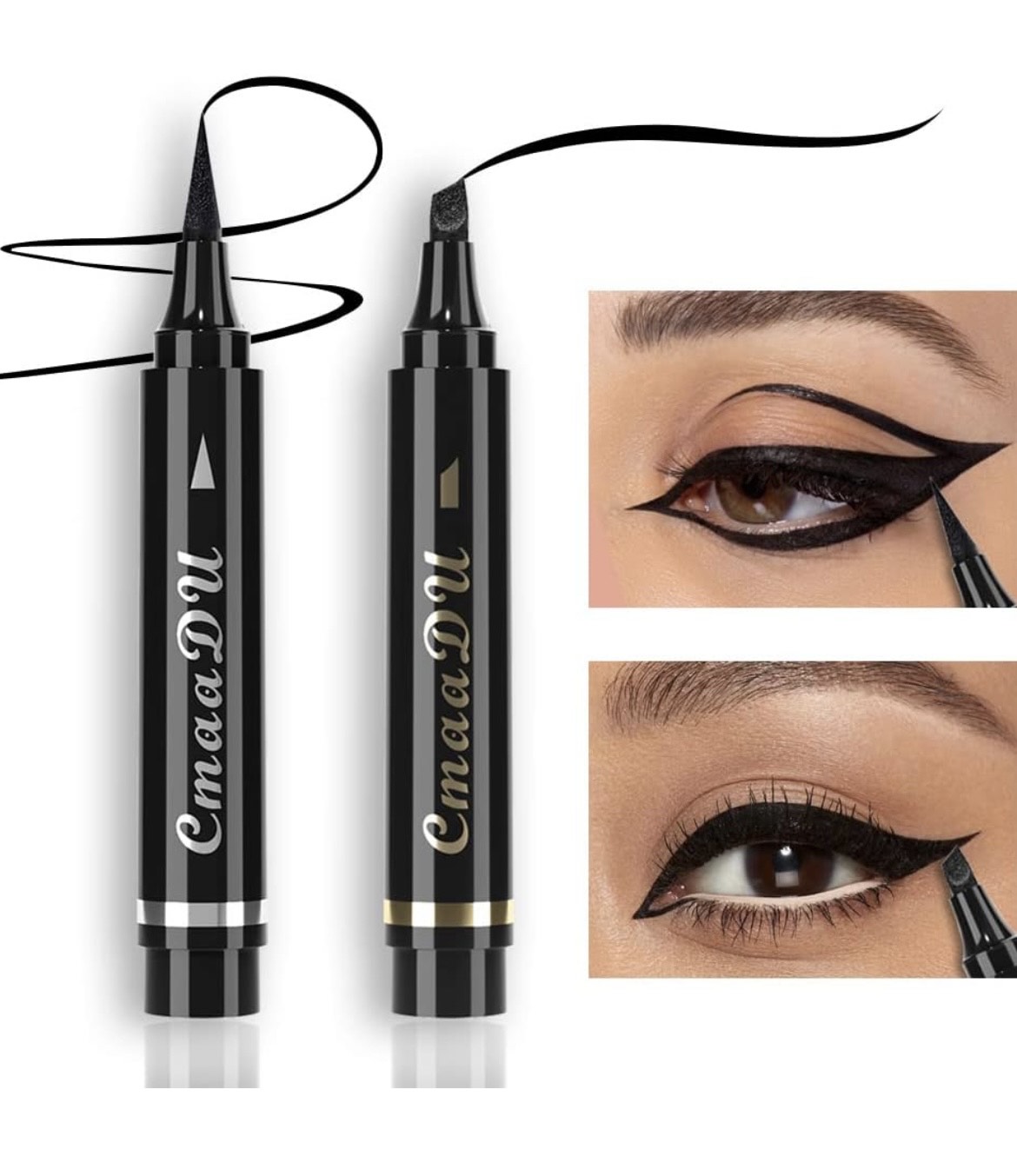 AMY'S DIARY Подводка для глаз 2 Black Liquid Eyeliner Pen