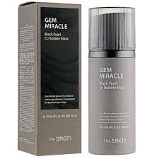 The Saem Кислородная маска с экстрактом черного жемчуга Gem Miracle Black Pearl, 50мл