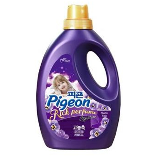 Pigeon Кондиционер для белья супер - концентрат с ароматом Тайны дождя Rich Perfume Signature, 2000 мл