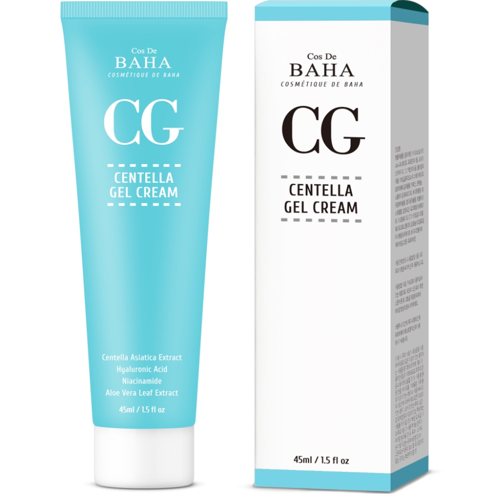 Cos De BAHA Крем-гель для лица восстанавливающий – Centella gel сream (CG), 45мл