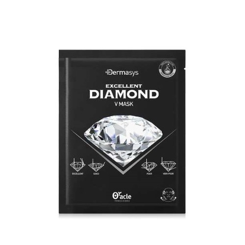 Dr.Oracle Лифтинг-маска для коррекции овала лица с алмазной пудрой Dermasys Diamond V Mask