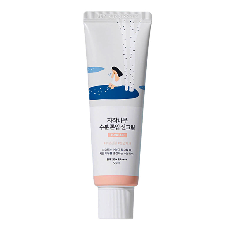 ROUND LAB Крем солнцезащитный тонирующий Birch Juice Moisturizing Tone-Up Sunscreen, 50 мл