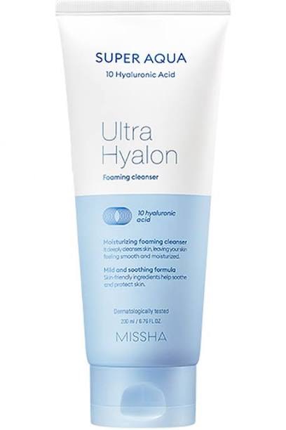 MISSHA Пенка для лица Super Aqua Refreshing Cleansing Foam, 200 мл