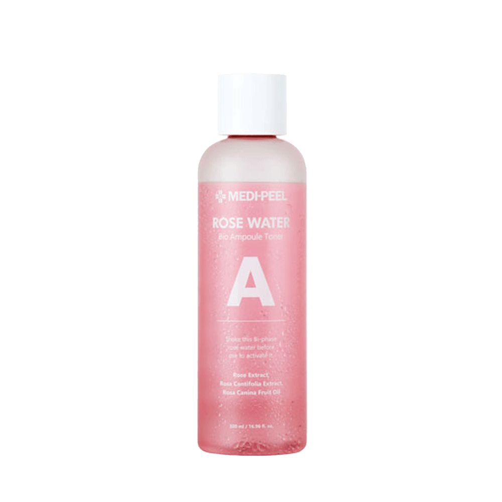 Medi-Peel Ампульный тонер с экстрактами розы Rose Water Bio Ampoule Toner 500ml