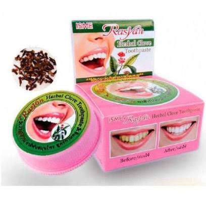 RASYAN Зубная паста с гвоздикой Herbal Clove Toothpaste, 25мл