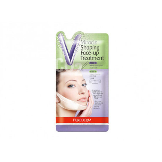 Purederm Маска для подбородка лифтинг Miracle Shaping Face Up Treatment