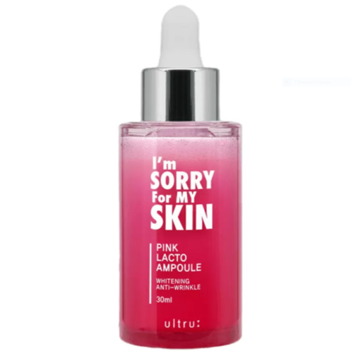 I'm Sorry For My Skin Сыворотка с пробиотиками – pink lacto ampoule whitening anti-wrinkle, 30мл