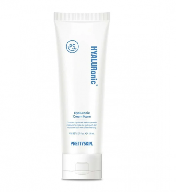 PRETTYSKIN Пенка для умывания с гиалуроновой кислотой Hyaluronic Cream Foam