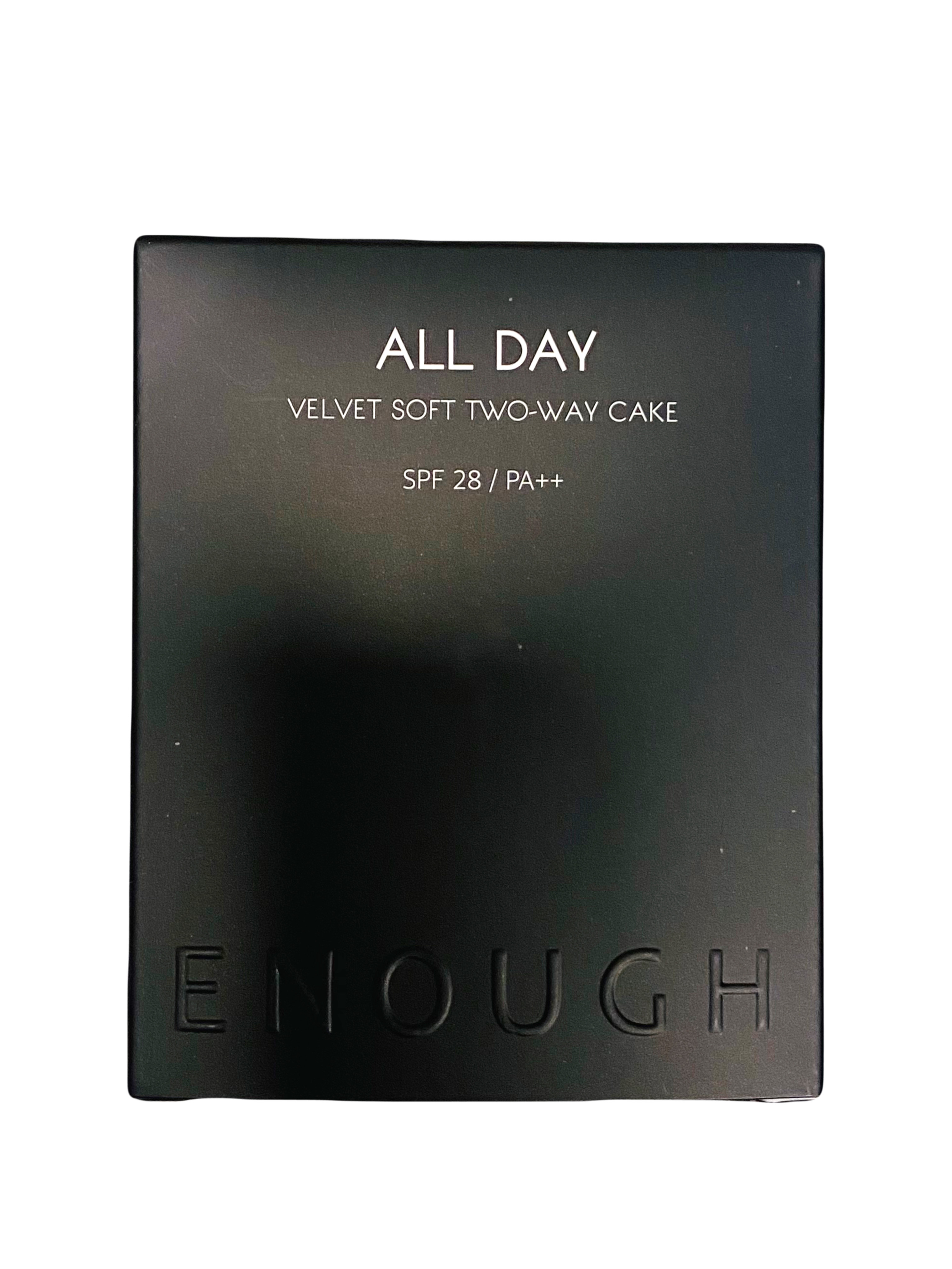 ENOUGH Пудра #21 All Day Velvet Soft Two-Way Cake Spf 28/PA++