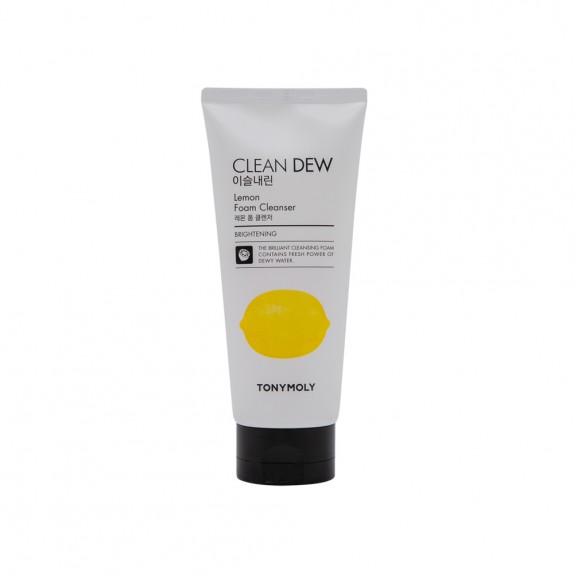 Tony Moly Пенка для умывания с экстрактом лимона - Clean dew foam cleanser lemon, 180мл