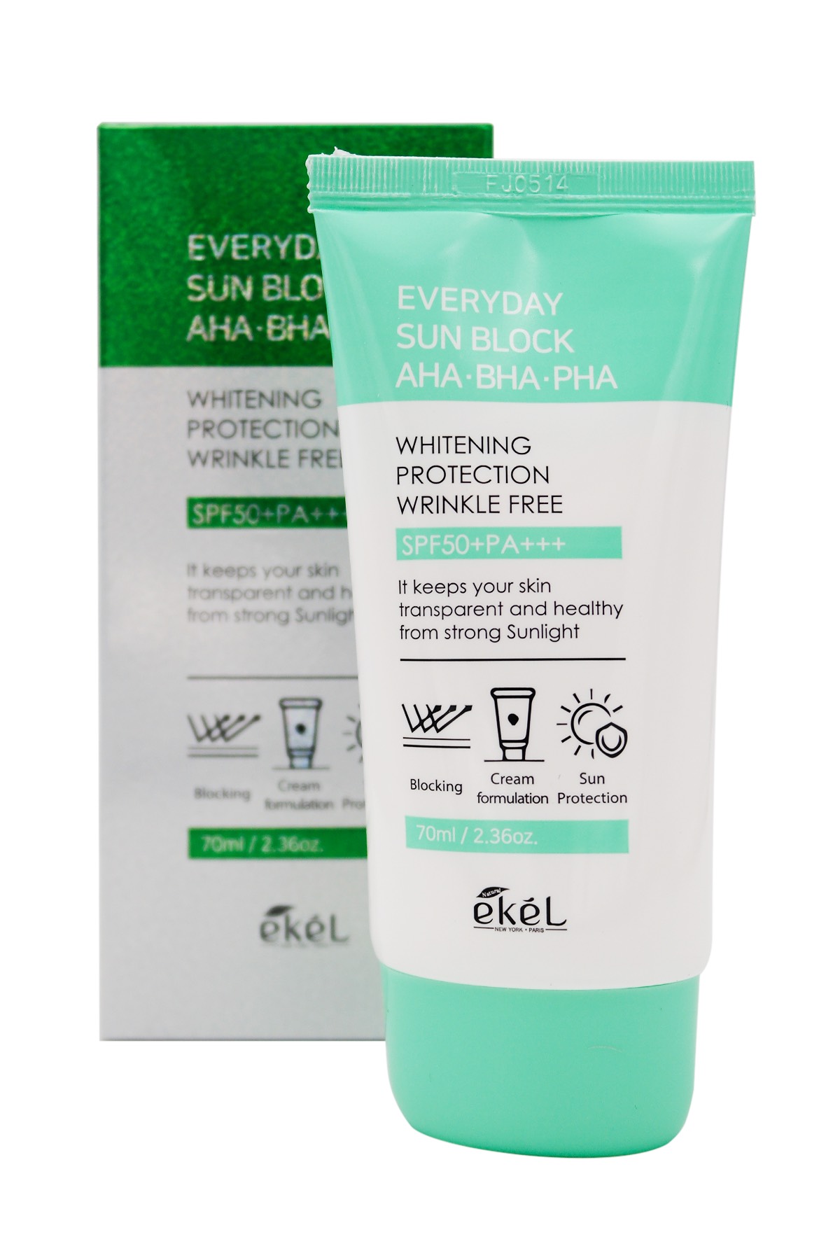 Ekel Солнцезащитный крем Every Day Aha Bha Pha Sun Block