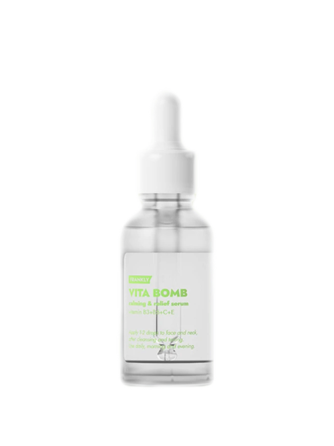 FRANKLY Мультвитаминная сыворотка Vita Bomb Calming&Relief Serum, 30 мл