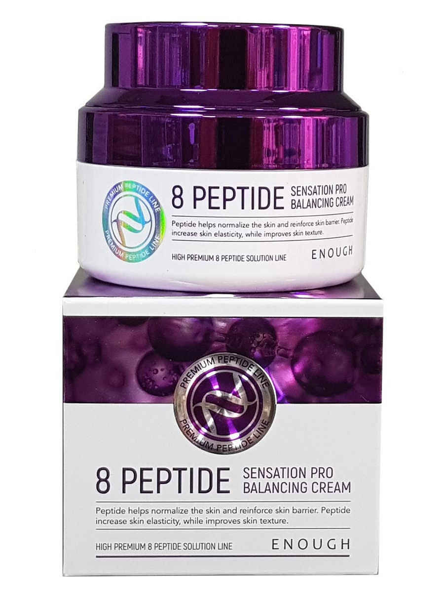 Enough Крем для лица с пептидами 8 Peptide Sensation Pro Balancing Cream