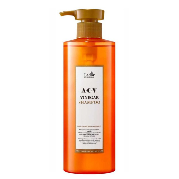 Lador Шампунь с яблочным уксусом для блеска волос - Vinegar shampoo acv, 430мл