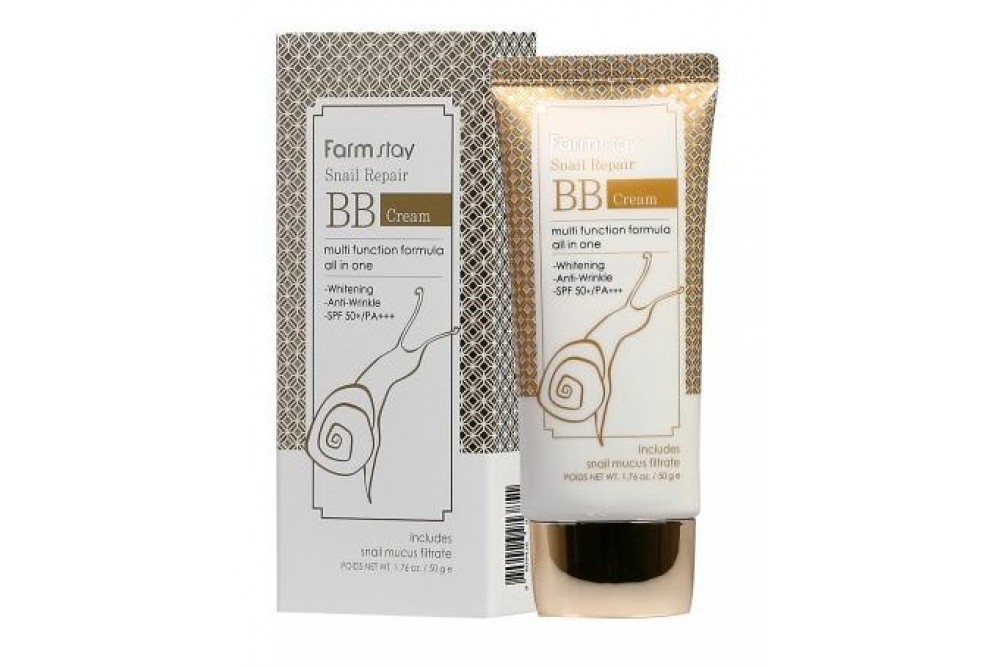 Farmstay ВВ крем с экстрактом улитки Snail repair BB Cream