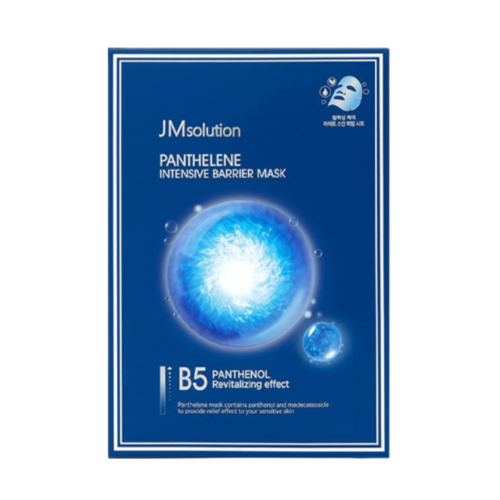 JMsolution Маска тканевая для лица увлажняющая с пантенолом - Panthelene intensive barrier mask, 30мл