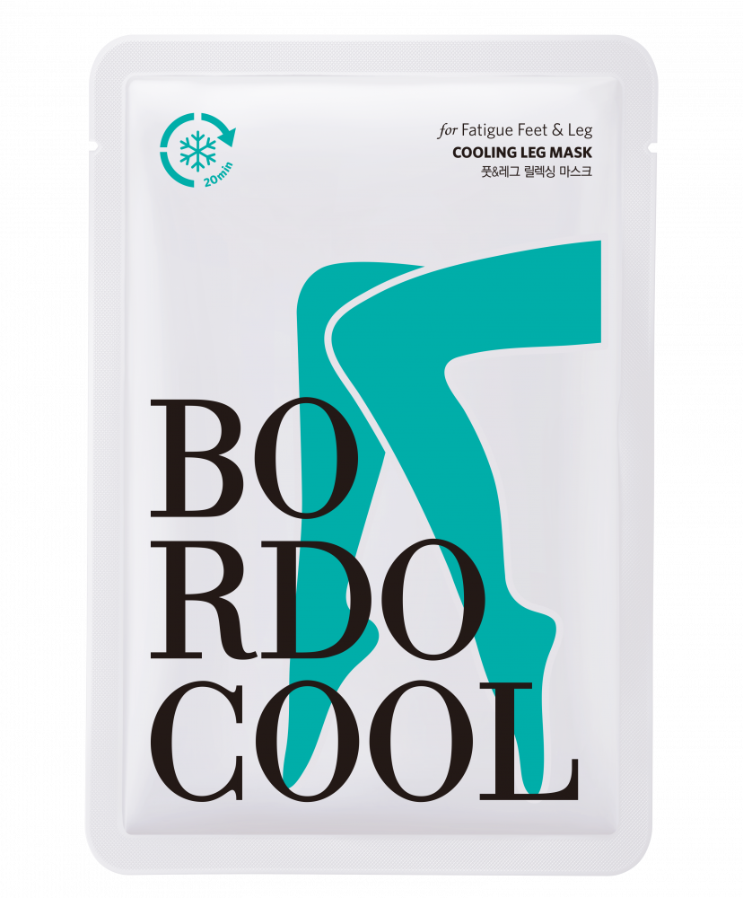 Bordo Cool Маска-носочки для ног ОХЛАЖДЕНИЕ Bordo Cooling Leg Mask, 40 г