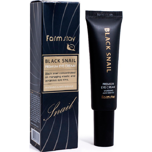 FarmStay Премиальный крем для глаз Black Snail Premium Eye Cream 50 мл