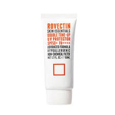 ROVECTIN Солнцезащитный крем Skin Essentials Double Tone-up UV Protector SPF50+ PA++++, 50 мл