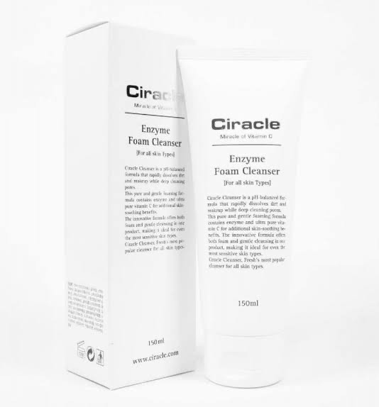 CIRACLE Пенка для умывания с энзимами Enzyme Foam Cleanser, 150 мл