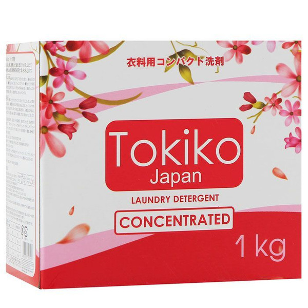 Tokiko Концентрированный стиральный порошок с цветочным ароматом Laundry Detergent Concentrated, 1000 г
