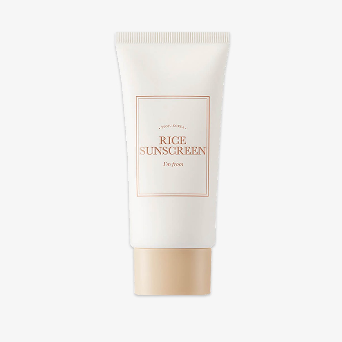 I'm From Крем солнцезащитный минеральный с рисовым экстрактом - Rice sunscreen SPF 50+ PA+++, 50мл