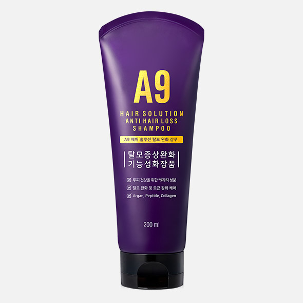 A9 Шампунь против выпадения волос Hair Solution Anti Hair Loss Shampoo, 200мл