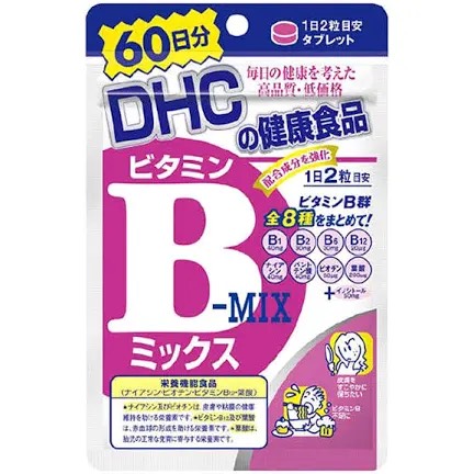 DHC Витамины группы В Vitamin B-Mix, 60 дней