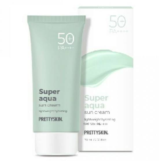 PrettySkin SPF50+PA++++ Super Aqua Sun Cream солнцезащитный крем