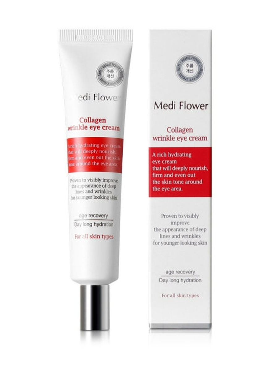 Medi Flower Крем для глаз с коллагеном Collagen Wrinkle Eye Cream, 40мл