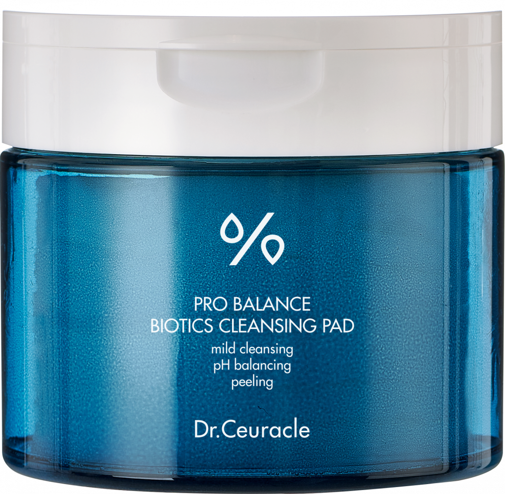 Dr. Ceuracle Очищающие пэды с пробиотиками и кислотами Pro balance biotics cleansing pad, 60 шт