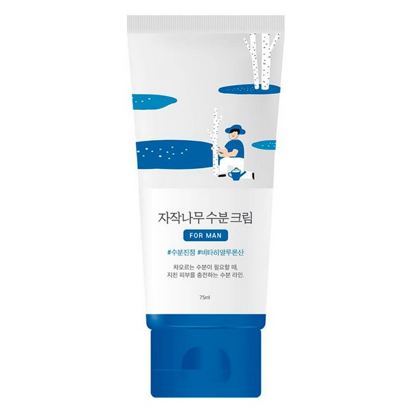 ROUND LAB Мужской увлажняющий крем с берёзовым соком Birch Juice Moisturizing Cream, 75 мл