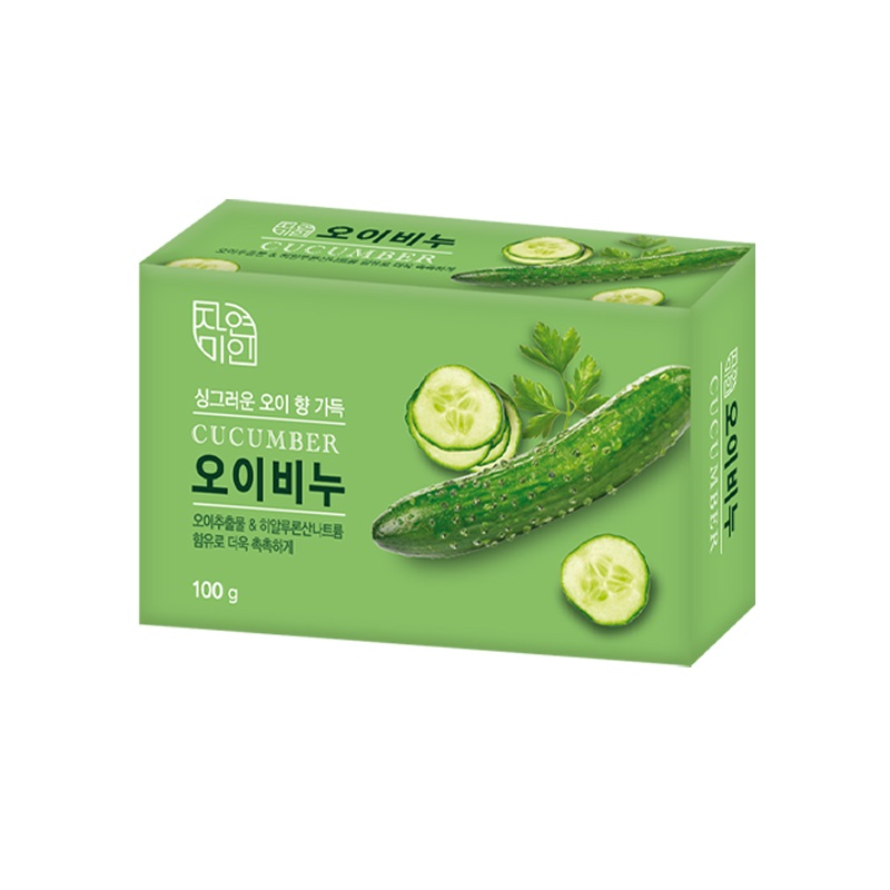 MUKUNGHWA Мыло огуречное Moisture Cucumber Soap, 100 г