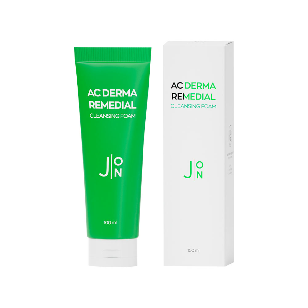 J:ON AC DERMA REMEDIAL CLEANSING FOAM Пенка для умывания СТОП-АКНЕ, 100 мл