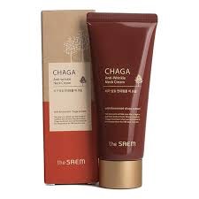 THE SAEM Крем для шеи антивозрастной Chaga, 100 мл