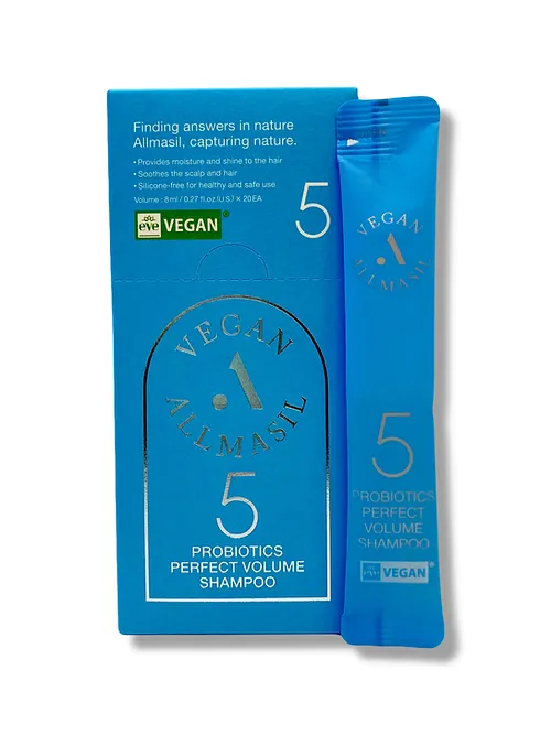 AllMasil Vegan 5 Probiotics Volume Shampoo Шампунь для объёма волос 8 мл