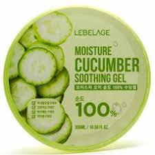 LEBELAGE Увлажняющий успокаивающий гель с экстрактом огурца Moisture Cucumber Gel, 300 мл