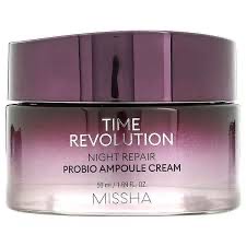 Missha Крем для лица ночной с пробиотиками Time Revolution Night Repair Probio Ampoule Cream