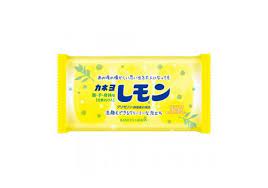 KANEYO Душистое туалетное мыло Lemon с маслом лимона (для лица и тела), 45 г х 3