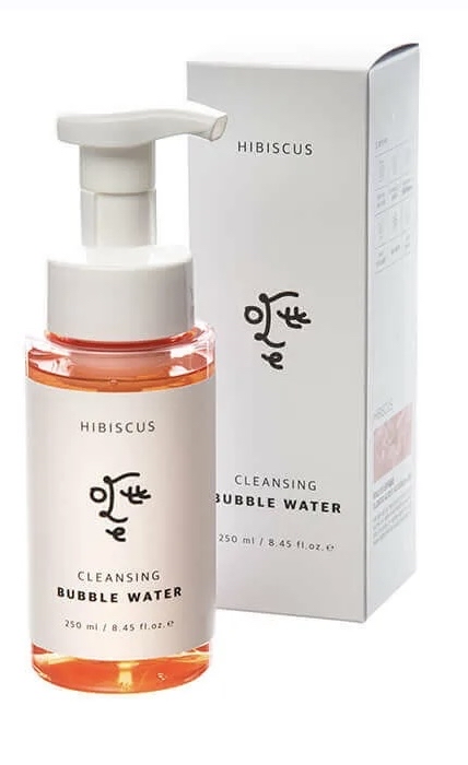 Ottie Мицеллярная вода с экстрактом гибискуса Hibiscus Cleansing Bubble Water, 250мл