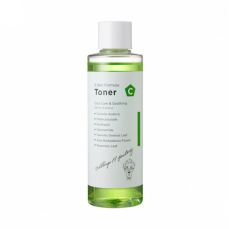 Village 11 Factory Успокаивающий увлажняющий тонер с центеллой С Skin Formula Toner