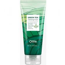 Ottie Пенка для умывания с экстрактом зелёного чая Green Tea Cleansing Foam 150 мл.