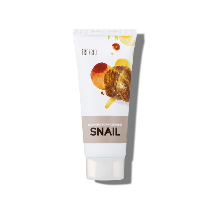 TENZERO Пенка для умывания SNAIL BALANCING FOAM CLEANSER, 100 мл