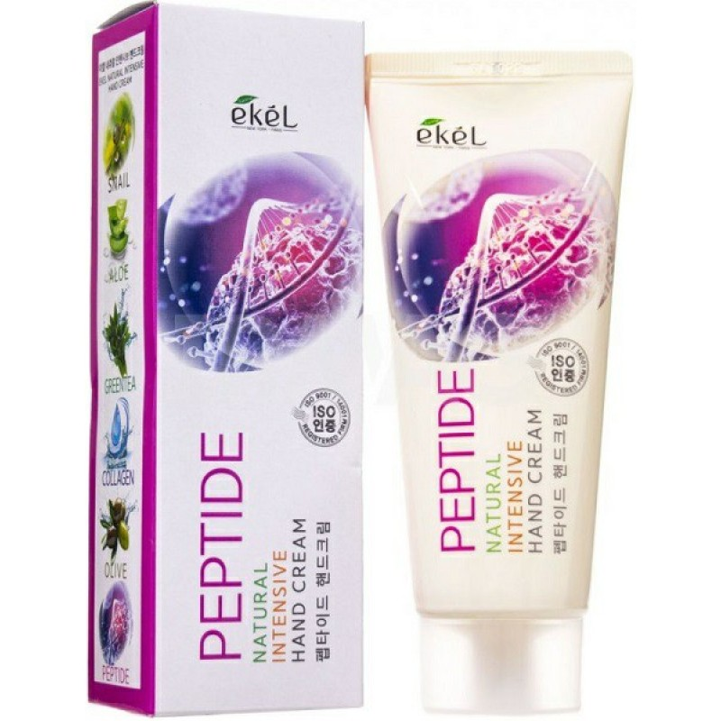 EKEL Крем для рук Peptide Natural Intensive Hand Cream, 100ml