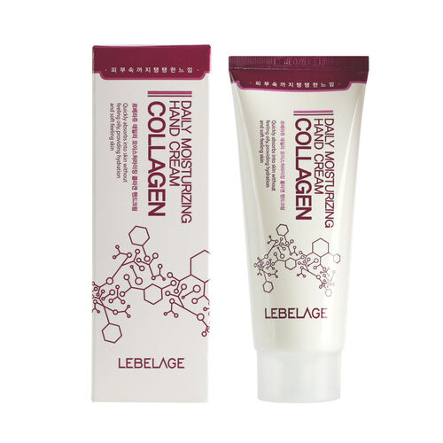 Lebelage Крем для рук увлажняющий с коллагеном - Daily moisturizing collagen hand cream, 100мл