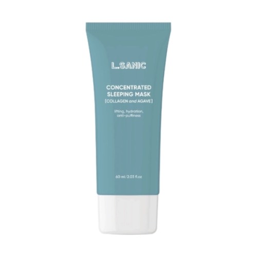 L.Sanic Маска ночная с коллагеном и агавой - Collagen & agave concentrated sleeping mask, 60мл